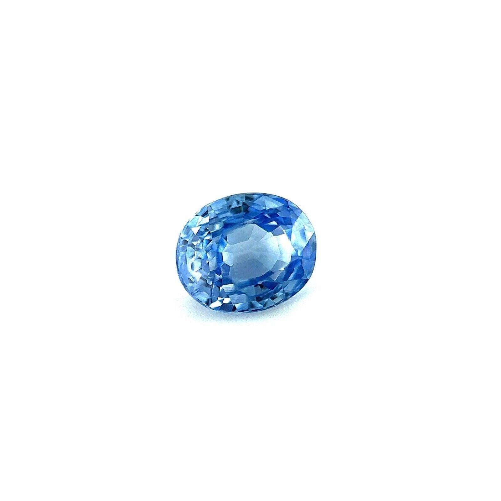 Fine Vivid Blue Ceylon Sapphire 0.89ct Oval Cut Rare Loose Gem 5.8x4.8mm VVS

Fine Natural Blue Ceylon Sapphire Gemstone.
0.89 Carat with a beautiful blue colour and excellent clarity, VVS.
Also has an excellent oval cut and polish to show great
