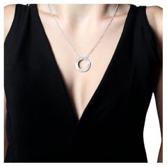 Fine White Diamond Pendant Necklace, 1.50 cts of Fine Fancy cut Diamonds