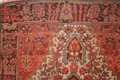 Fine White Ground Antique Ferahan Sarouk Rug