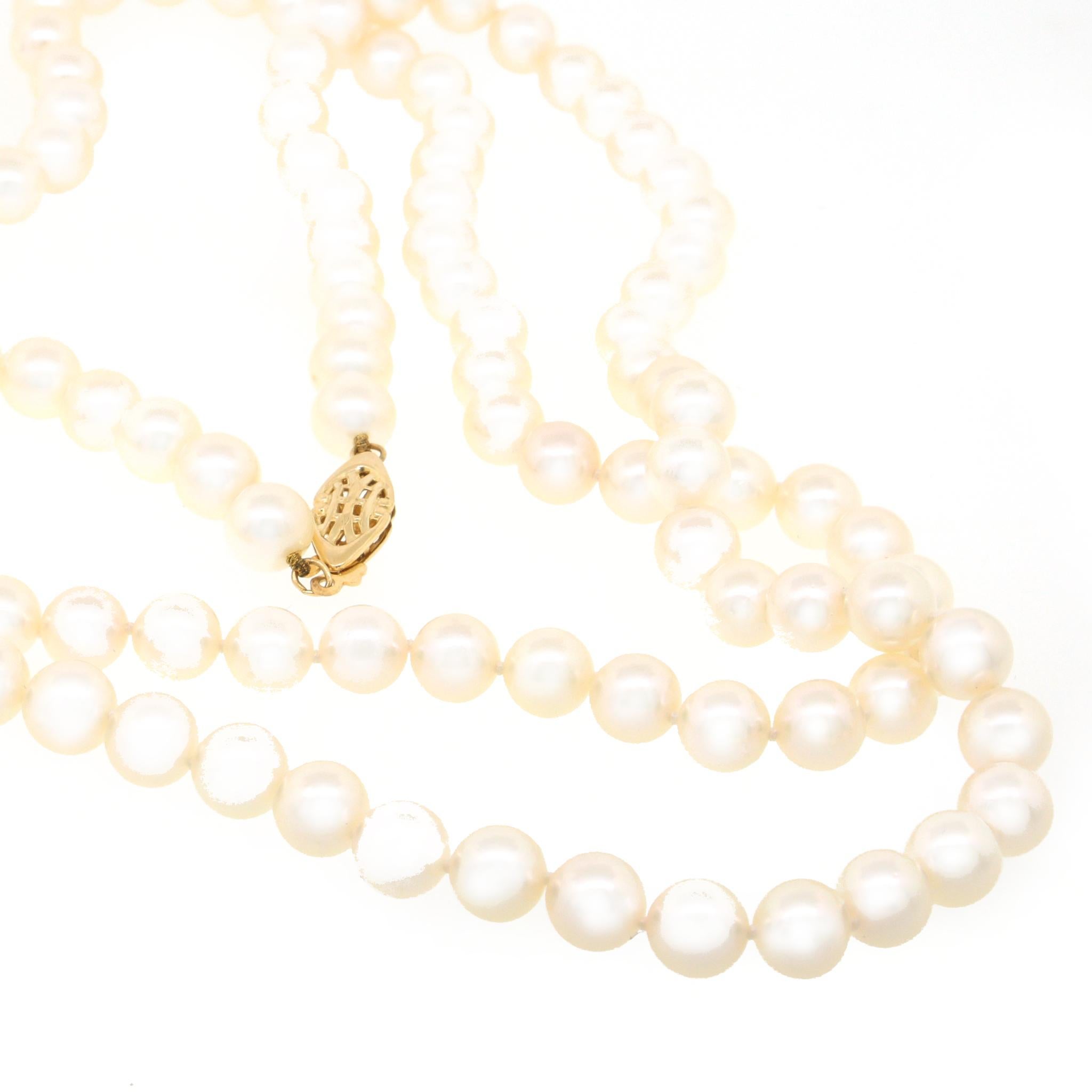 long strand of pearls
