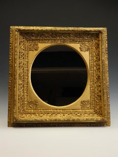 Fine William IV Giltwood Cushion Mirror