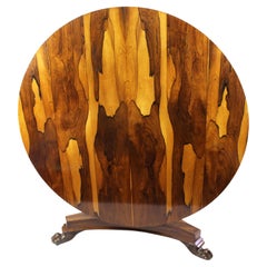 Fine William IV Sabina Wood Centre Table (c.1830)