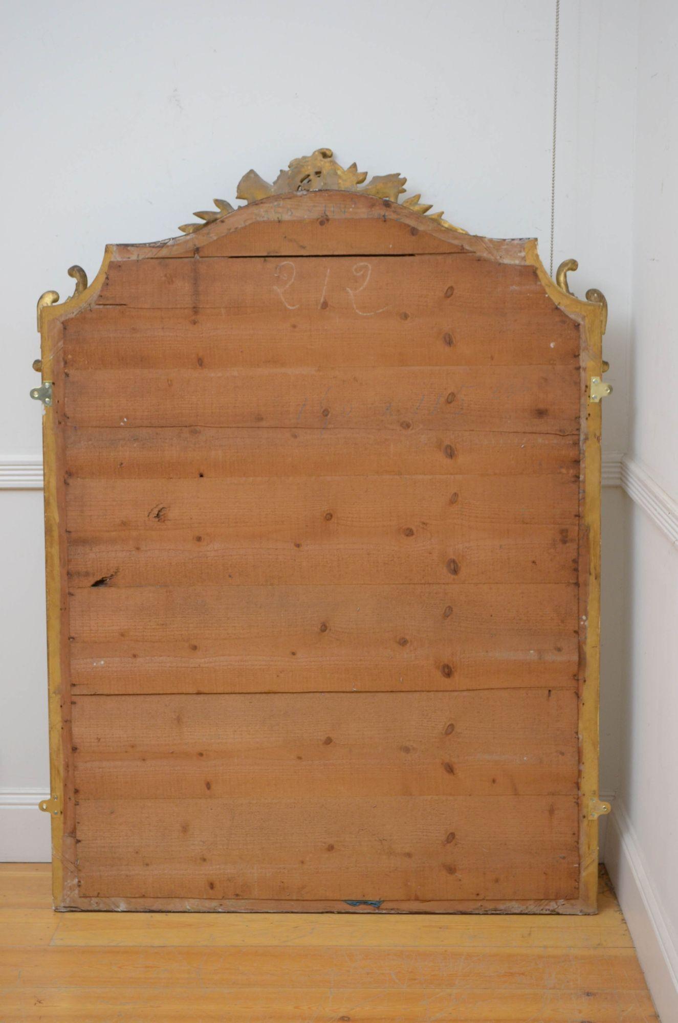 Fine 19th Century Giltwood Mirror For Sale 6