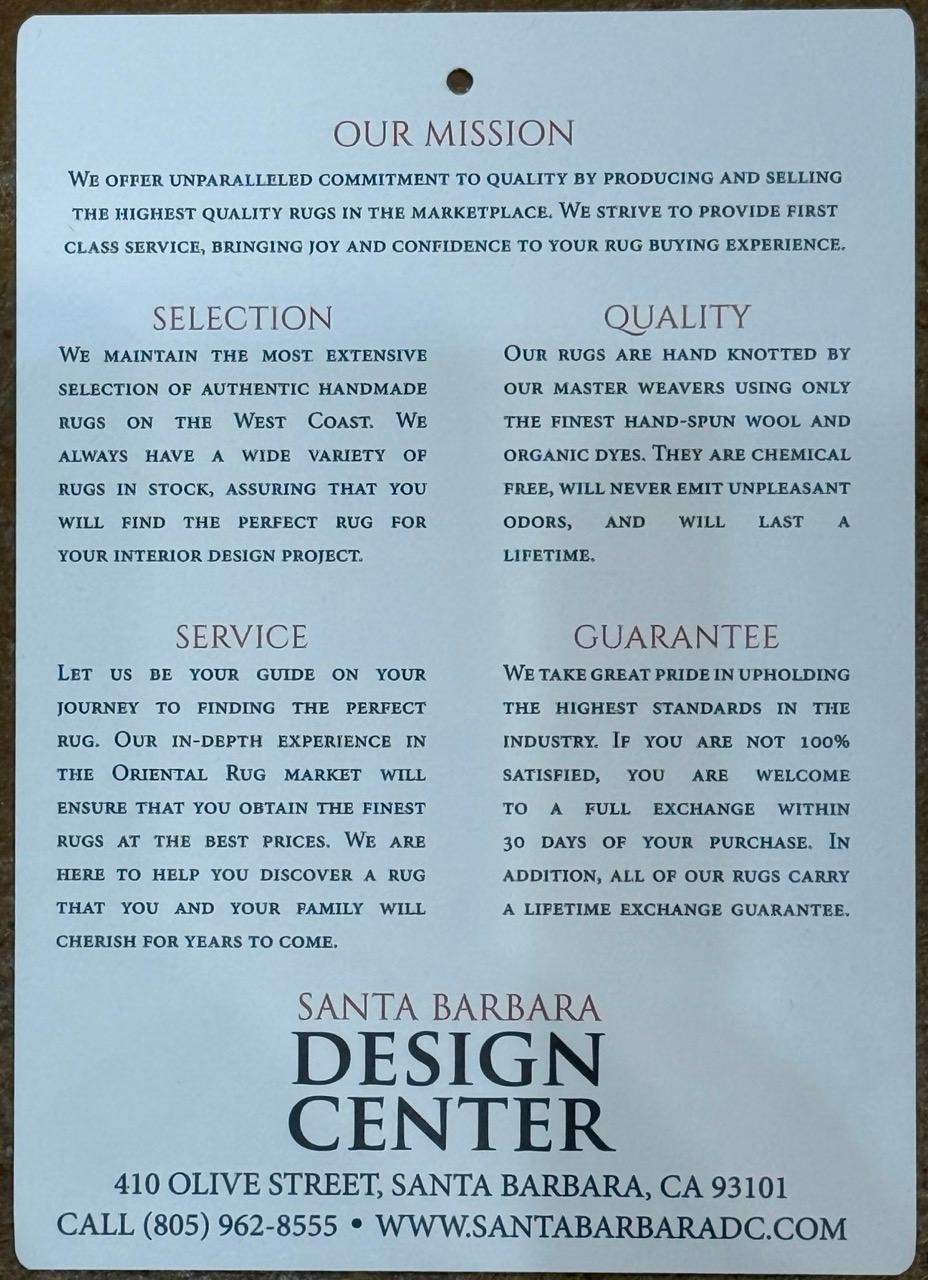 Fein Ziegler & Co. Usak-Teppich im Zustand „Gut“ im Angebot in Santa Barbara, CA