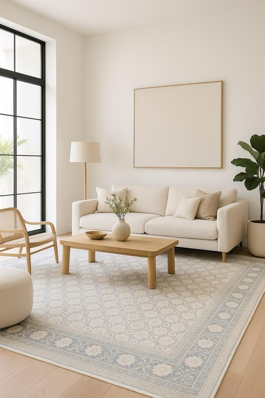 Fein Ziegler & Co. Usak-Teppich (Handgewebt) im Angebot