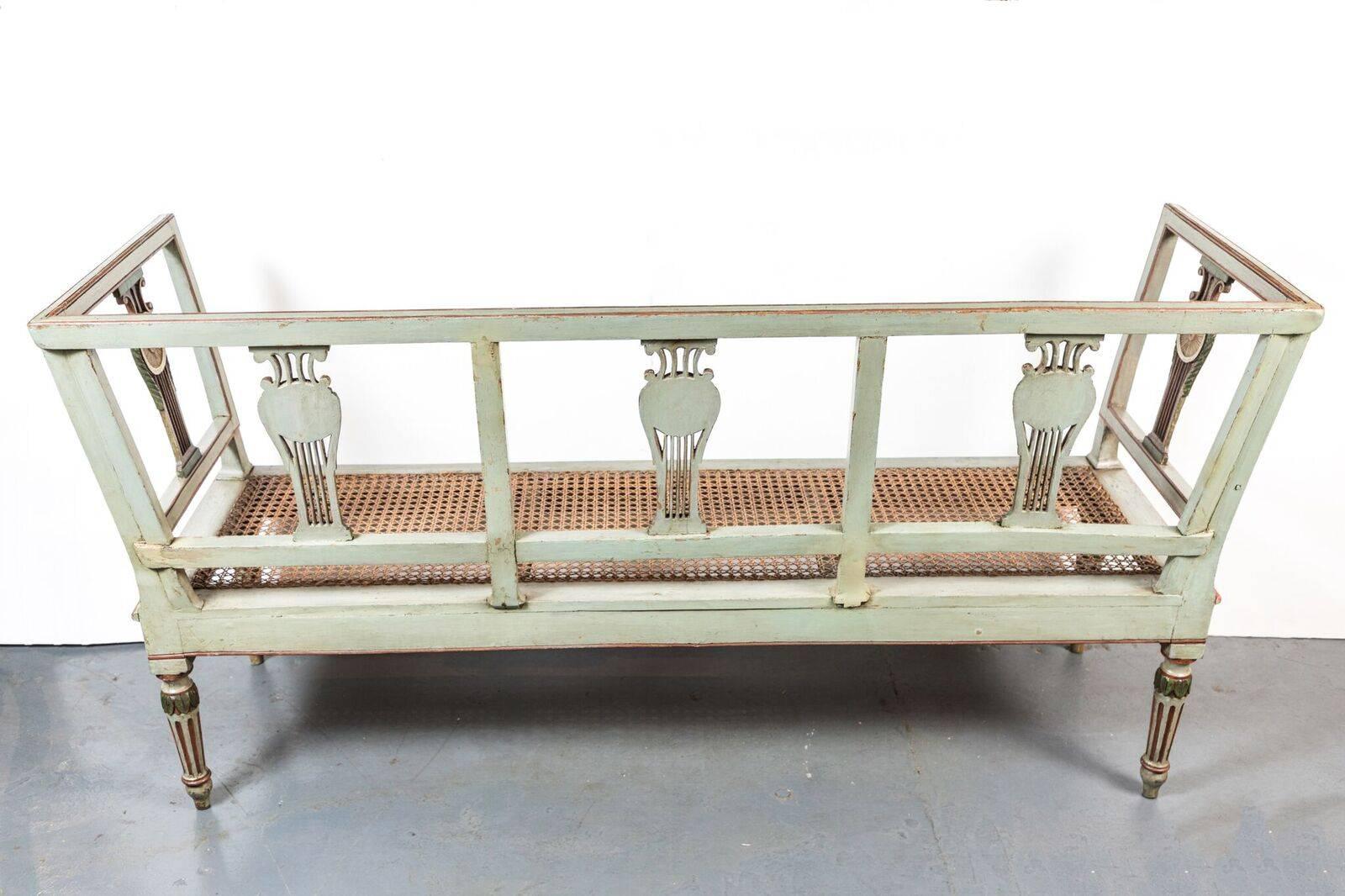 Fine, Mid-19th Century, Italian, Painted Benches 3