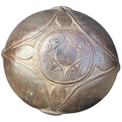 Finely Carved Boiken Bowl, Coastal Prince Alexander Mountains, Papua New Guinea