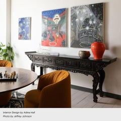 Finely Carved Chinese Console Table, c. 1800