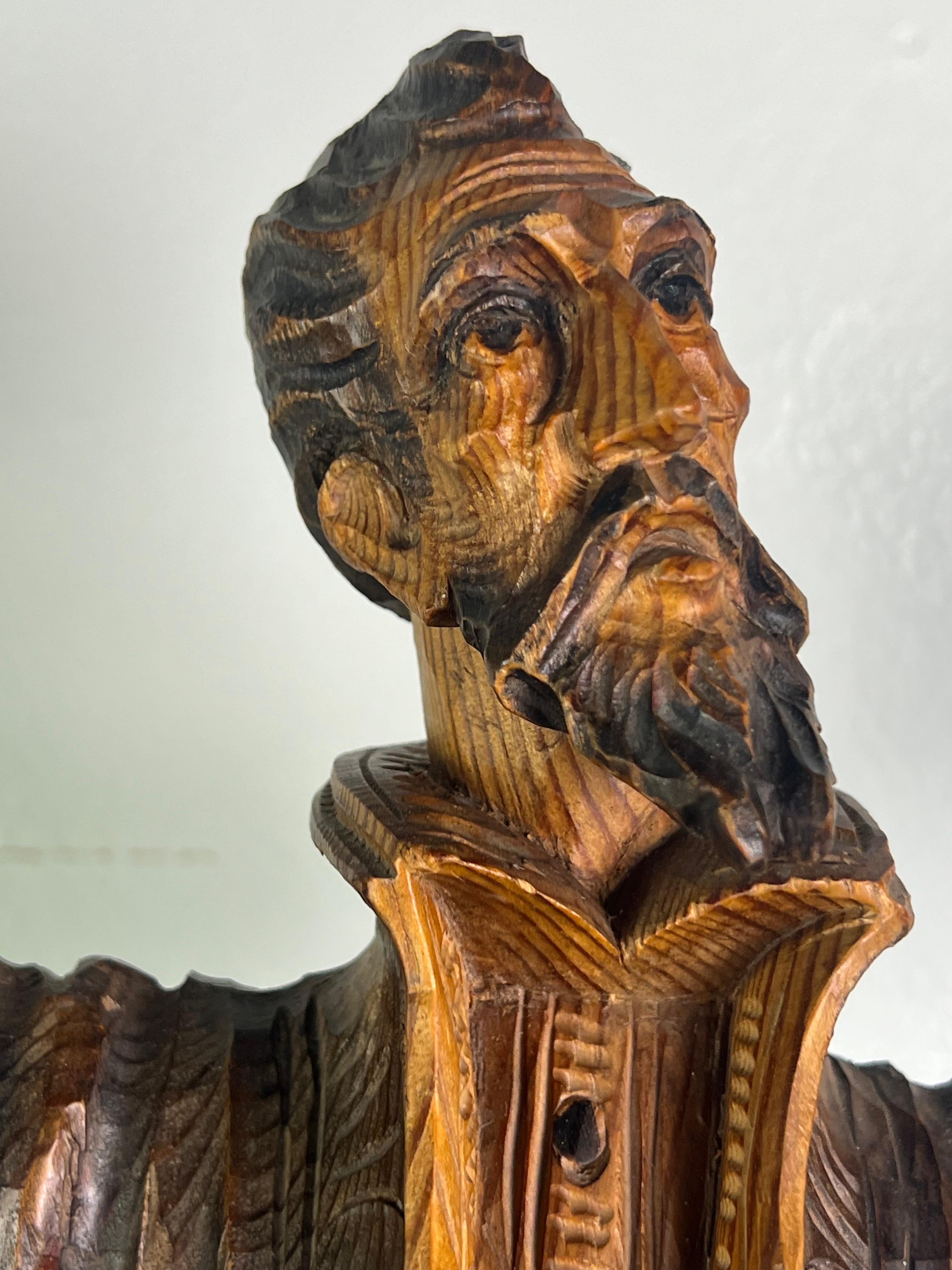 Finely Carved Don Quixote, circa 20th Century  12