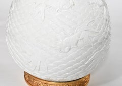 Finely Carved White Porcelain Lamps