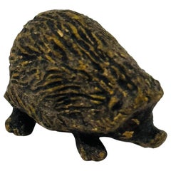 Finely chiselled Viennese bronze salamander