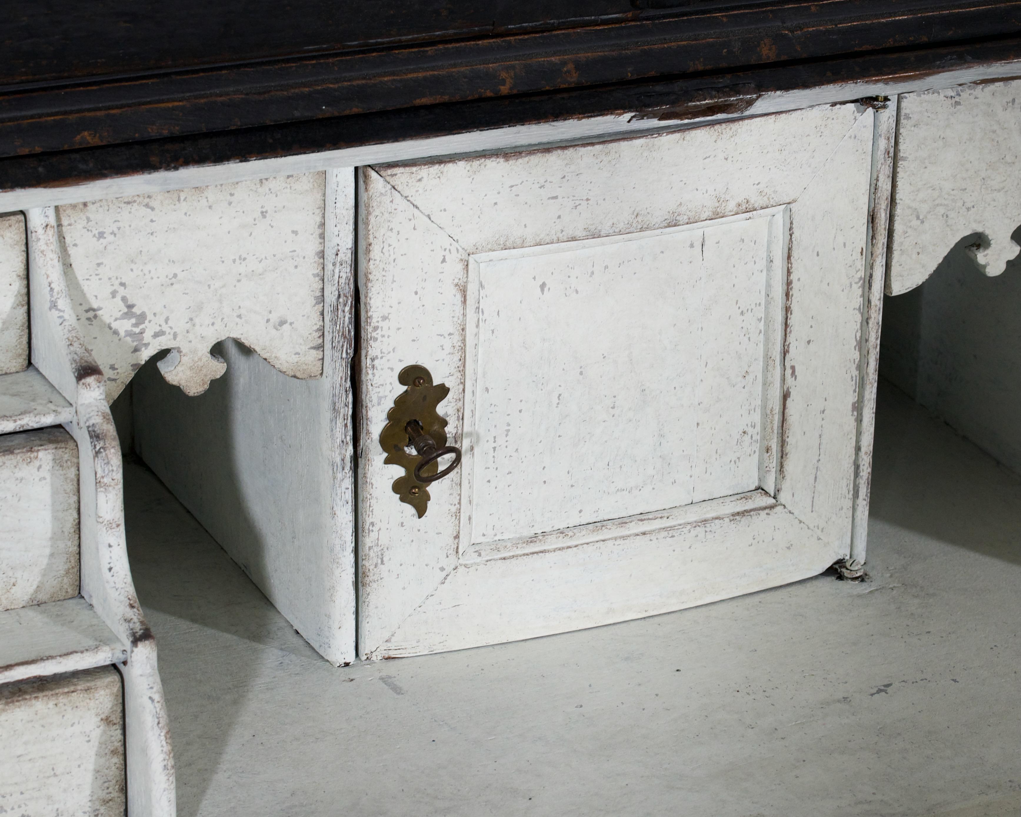 Finely Crafted Two-Part Bureau, circa 1750 For Sale 1