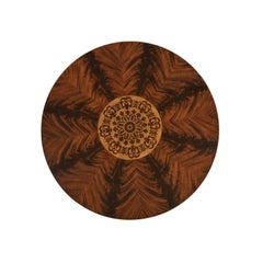 Finely Inlaid Mahogany Center Table