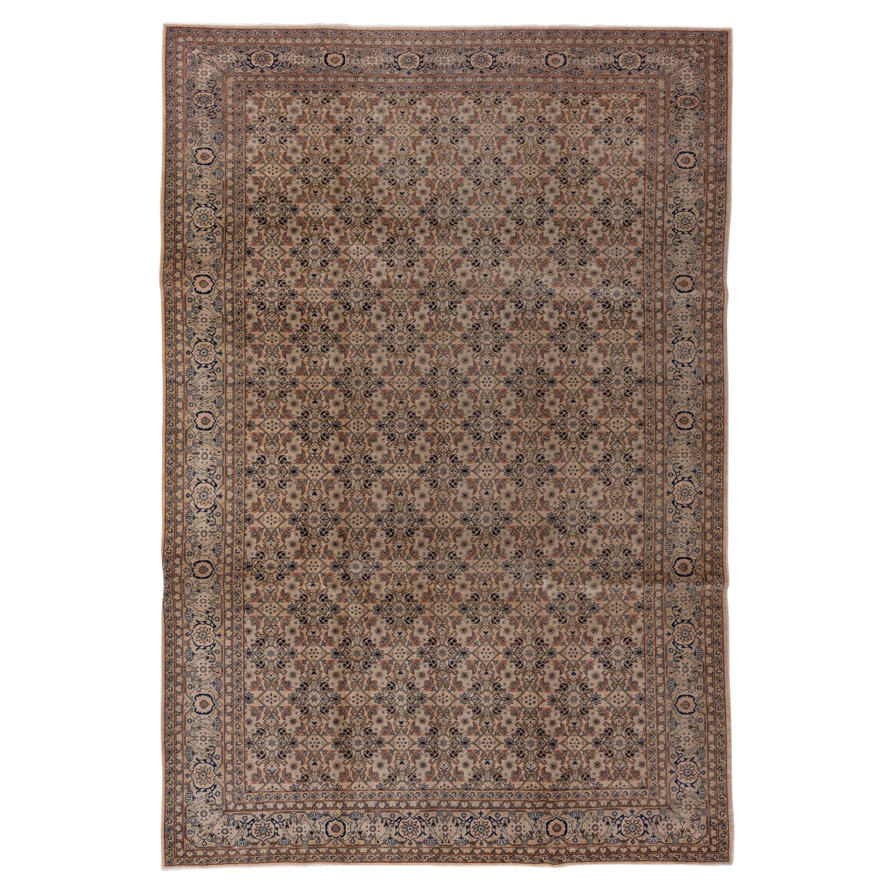 Finely Knotted Turkish Kaisary Carpet, circa 1940s