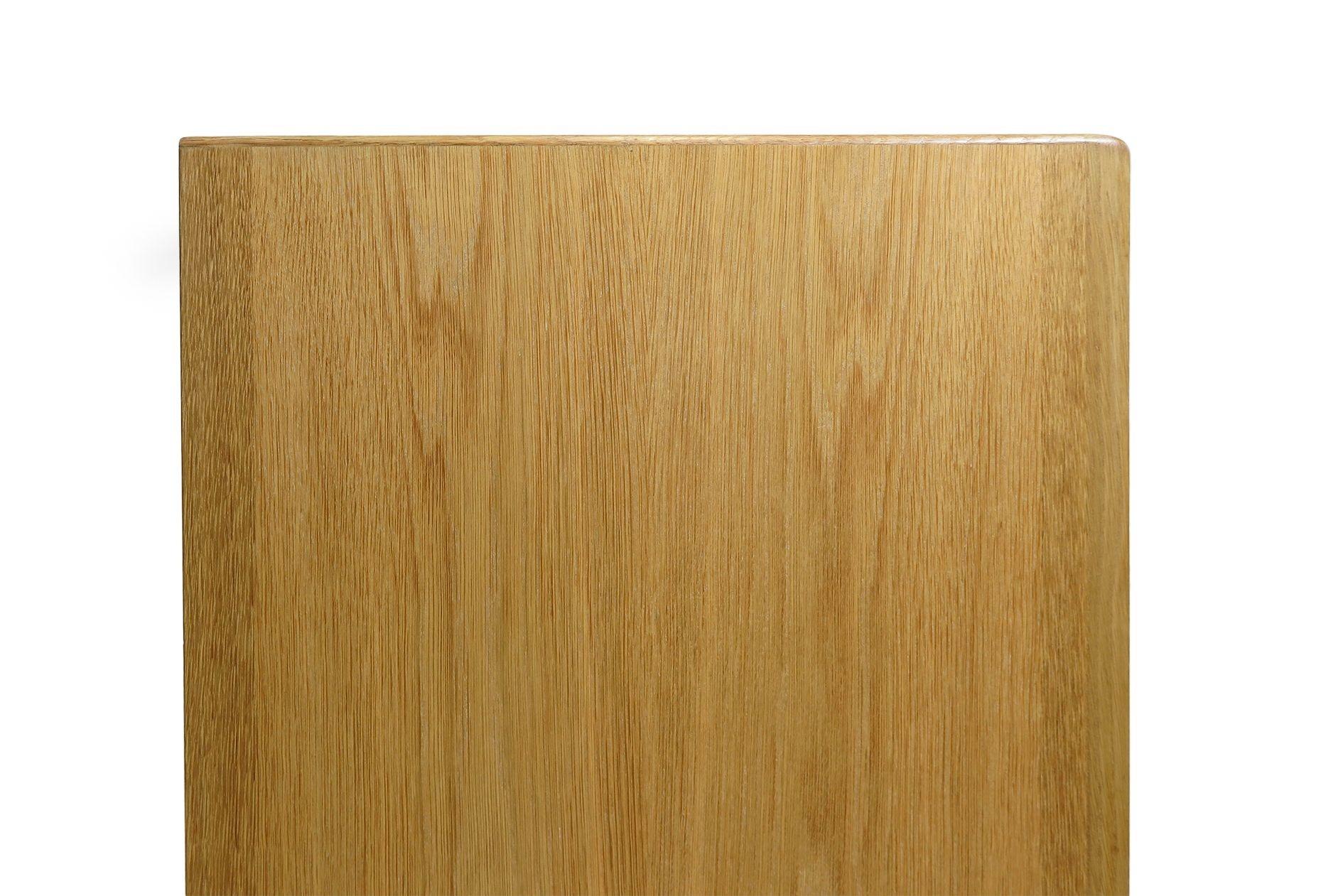 Finely Restored Danish White Oak Credenza Sideboard For Sale 5