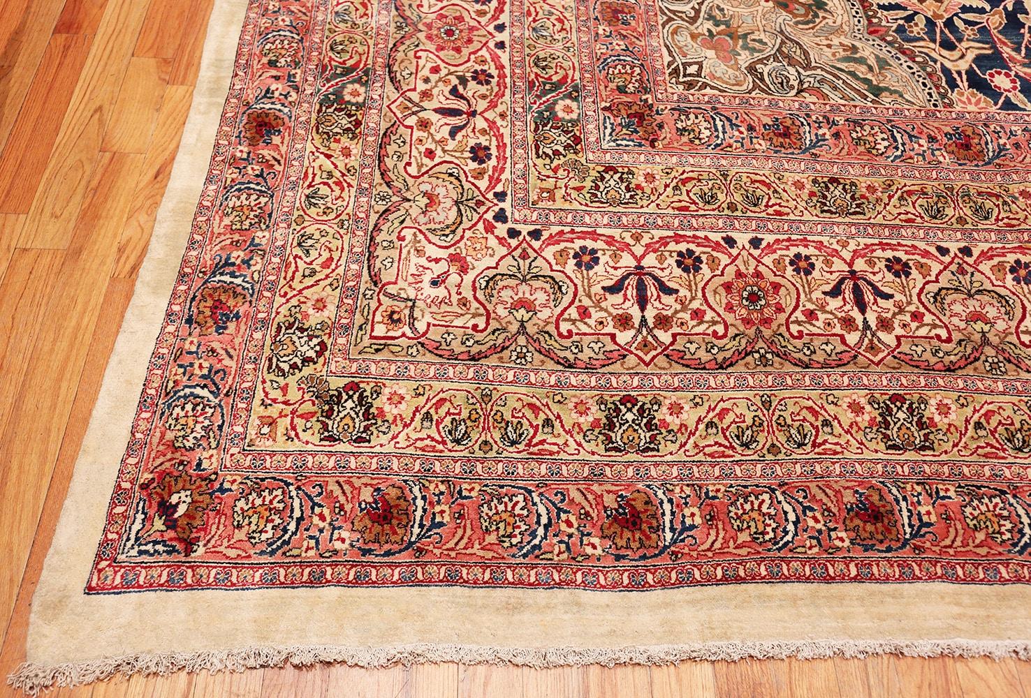 Oversized Antique Persian Kerman Rug. Size: 16' x 22'6