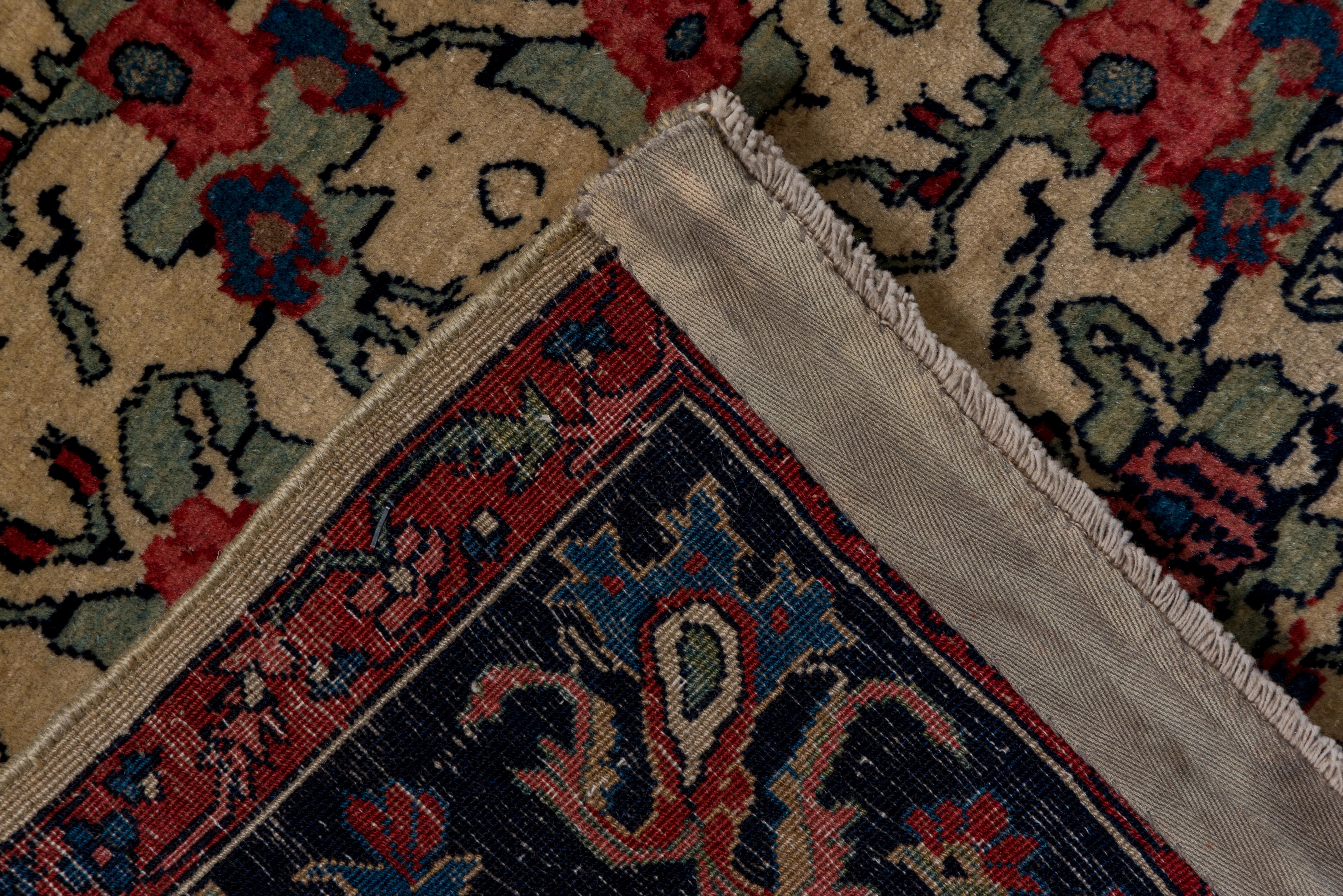 Early 20th Century Finely Woven Persian Bidjar Rug, Allover Floral Field, circa 1920s For Sale