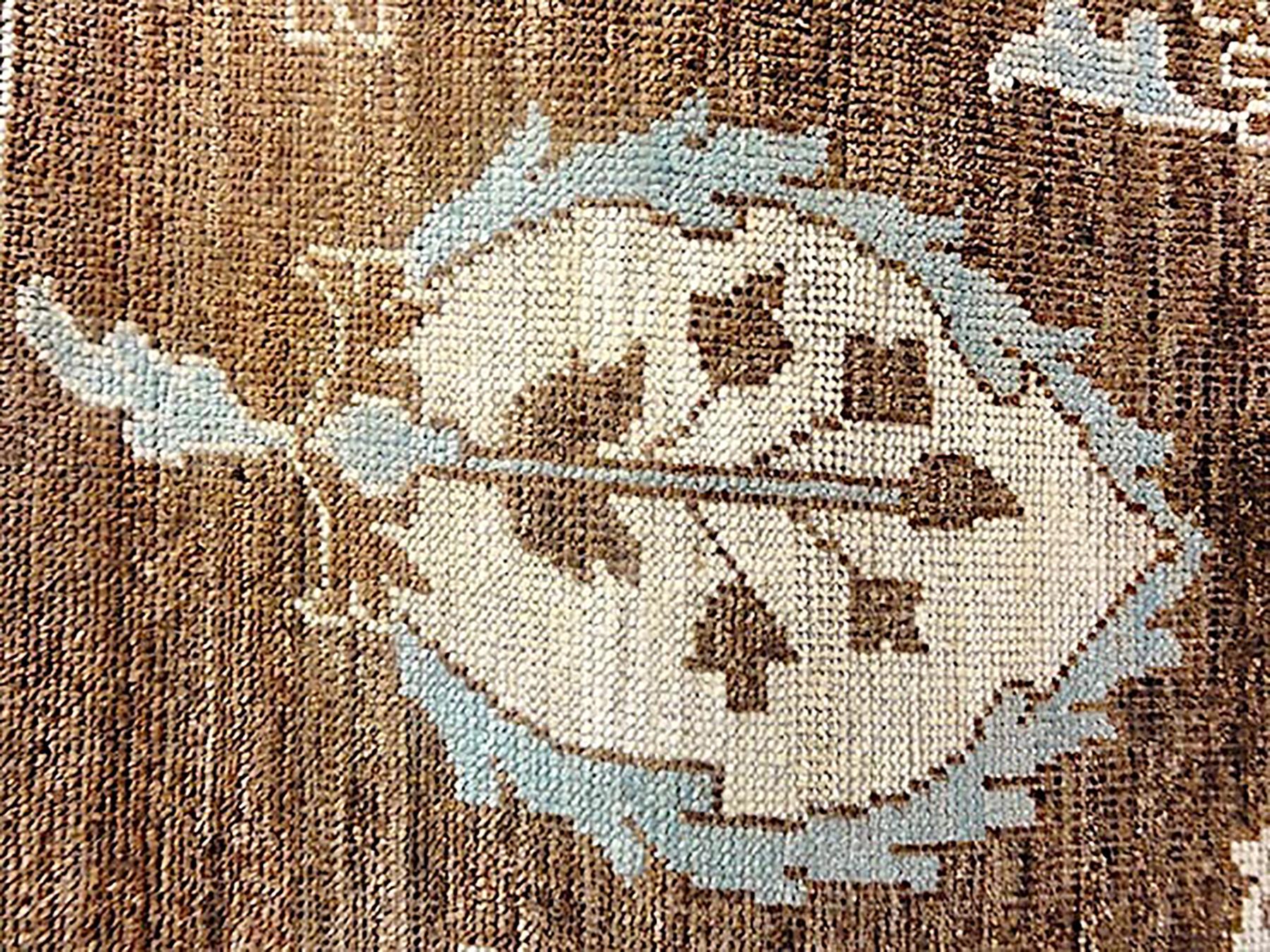 

Feinster Angora-Oushak-Teppich - 12'9