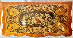 Feinste antike Ormolu montiert Kingwood Intarsien Kartentisch