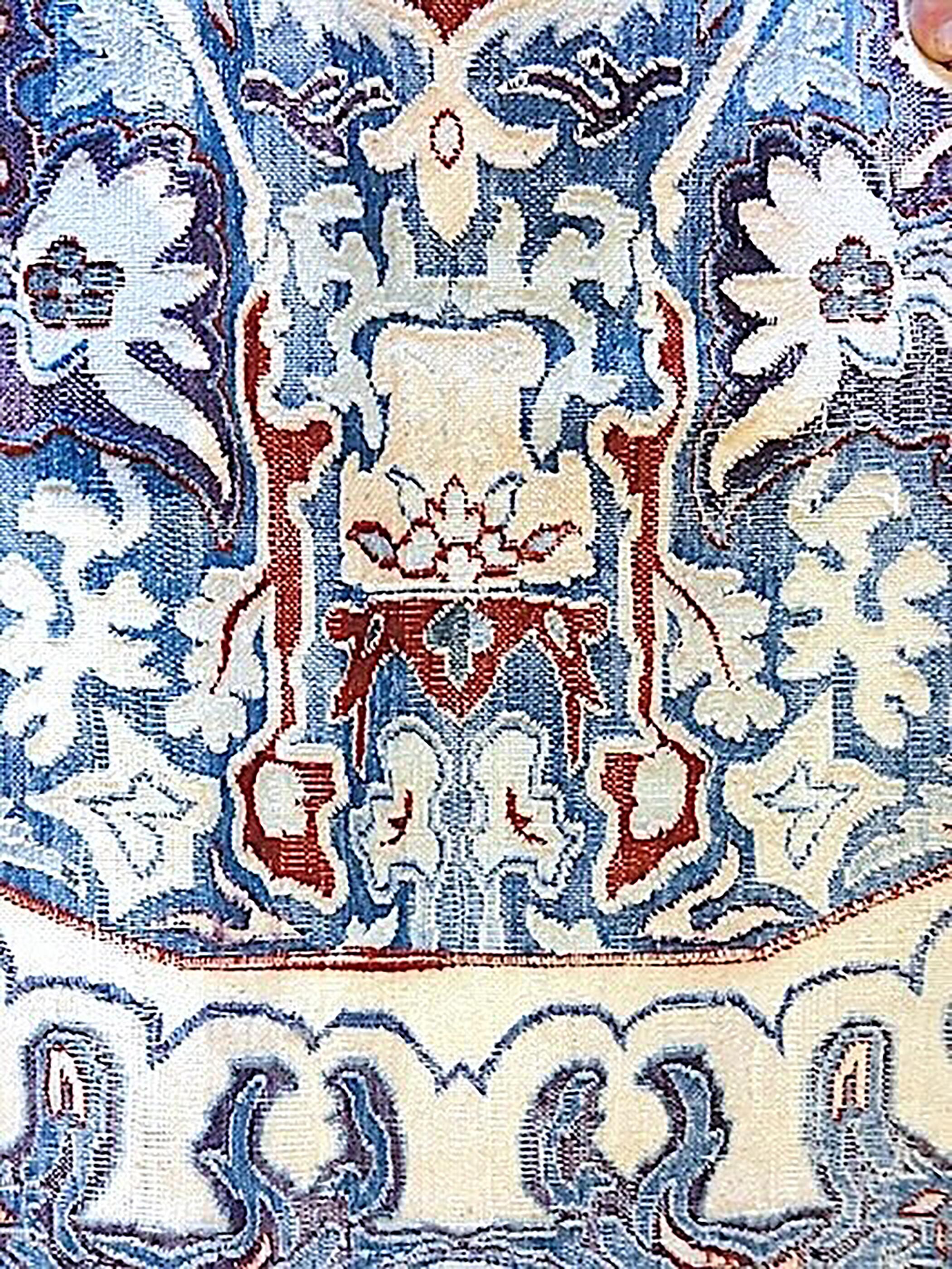 Feinste Antiquitäten Agra-Teppich (Indisch) im Angebot