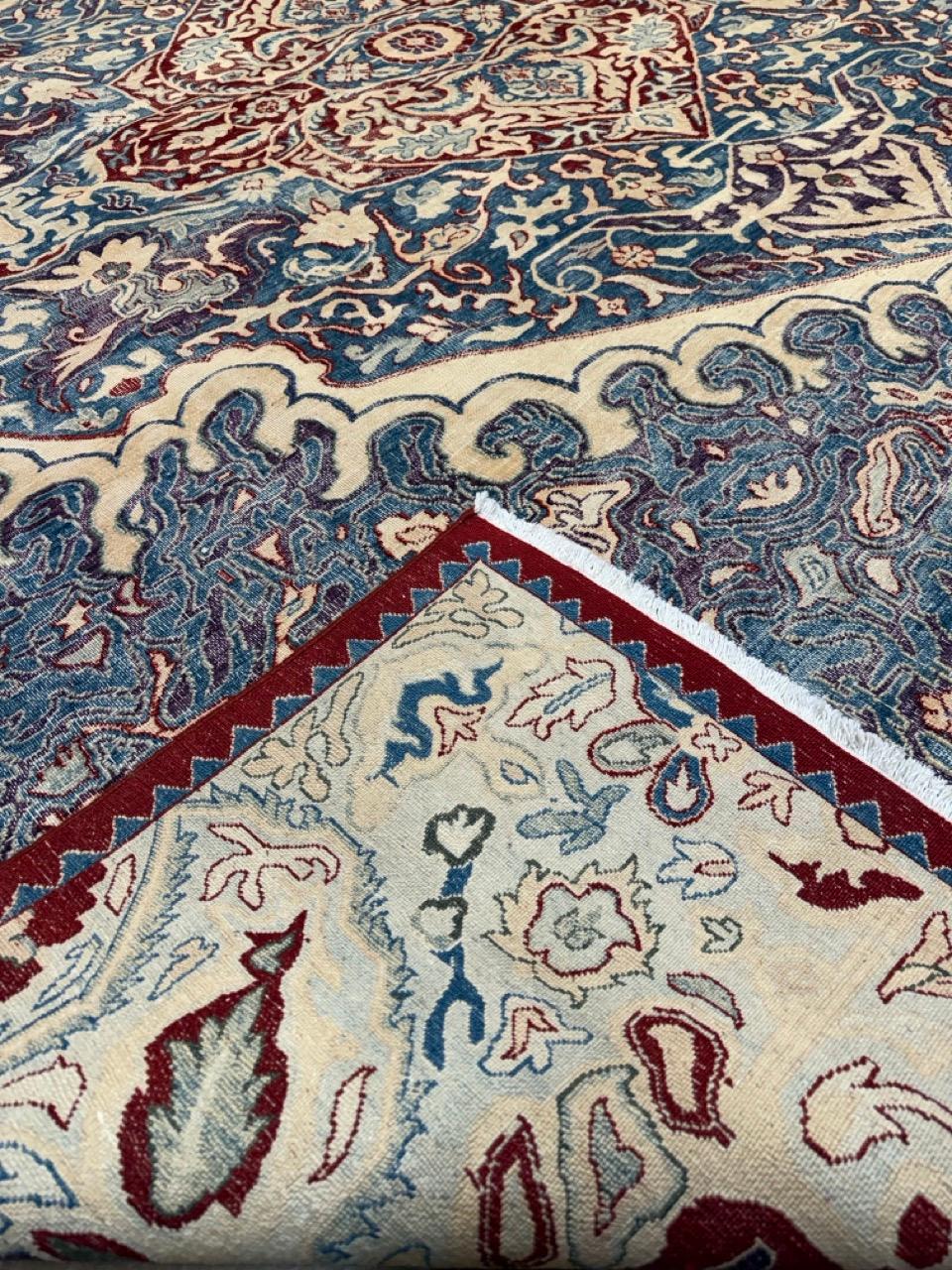 Feinste Antiquitäten Agra-Teppich (Wolle) im Angebot