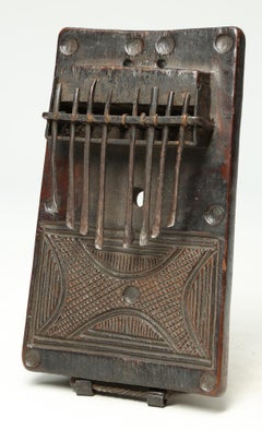 Finest Mbira or Sanza Congo Early 20th Century African Tribal Musical Instrument