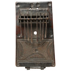 Finest Mbira or Sanza Congo Early 20th Century African Tribal Musical Instrument