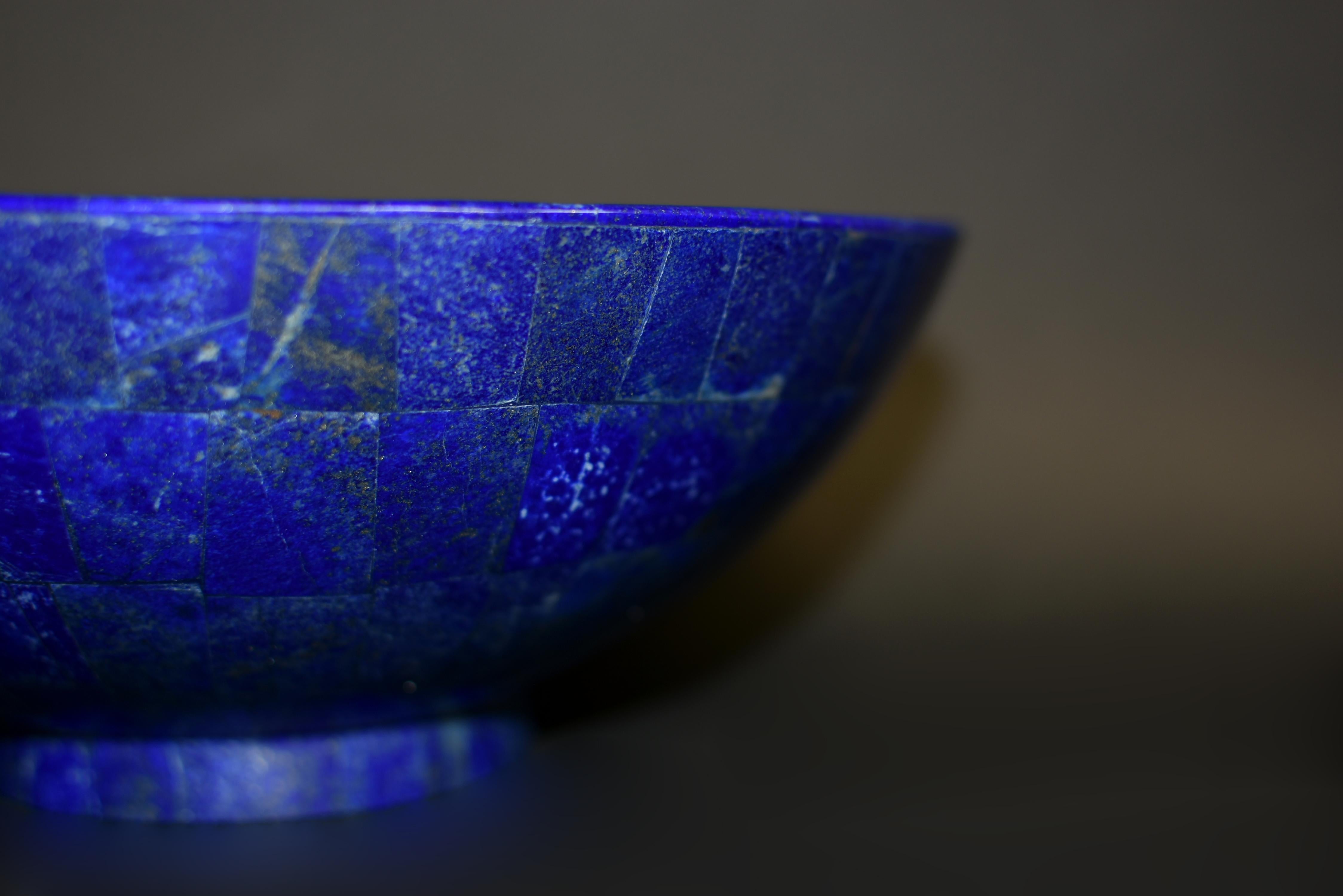Afghan Bol en Lapis Lazuli Naturel 10