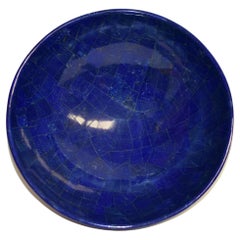 Finest Natural Lapis Lazuli Bowl 10" 