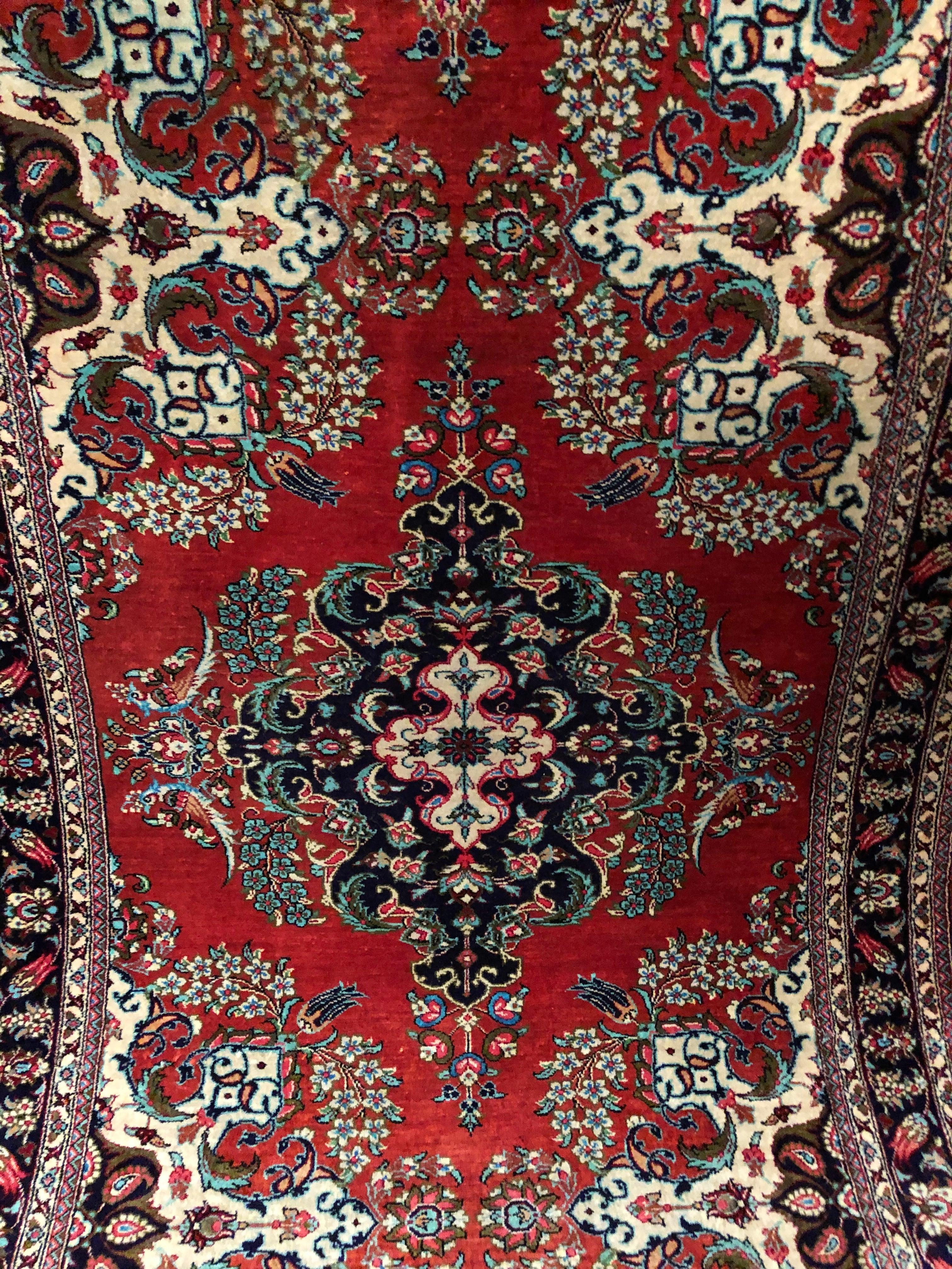 Finest Quality Ghoum Silk Carpet with Invoice and Certificate hand knotted 4