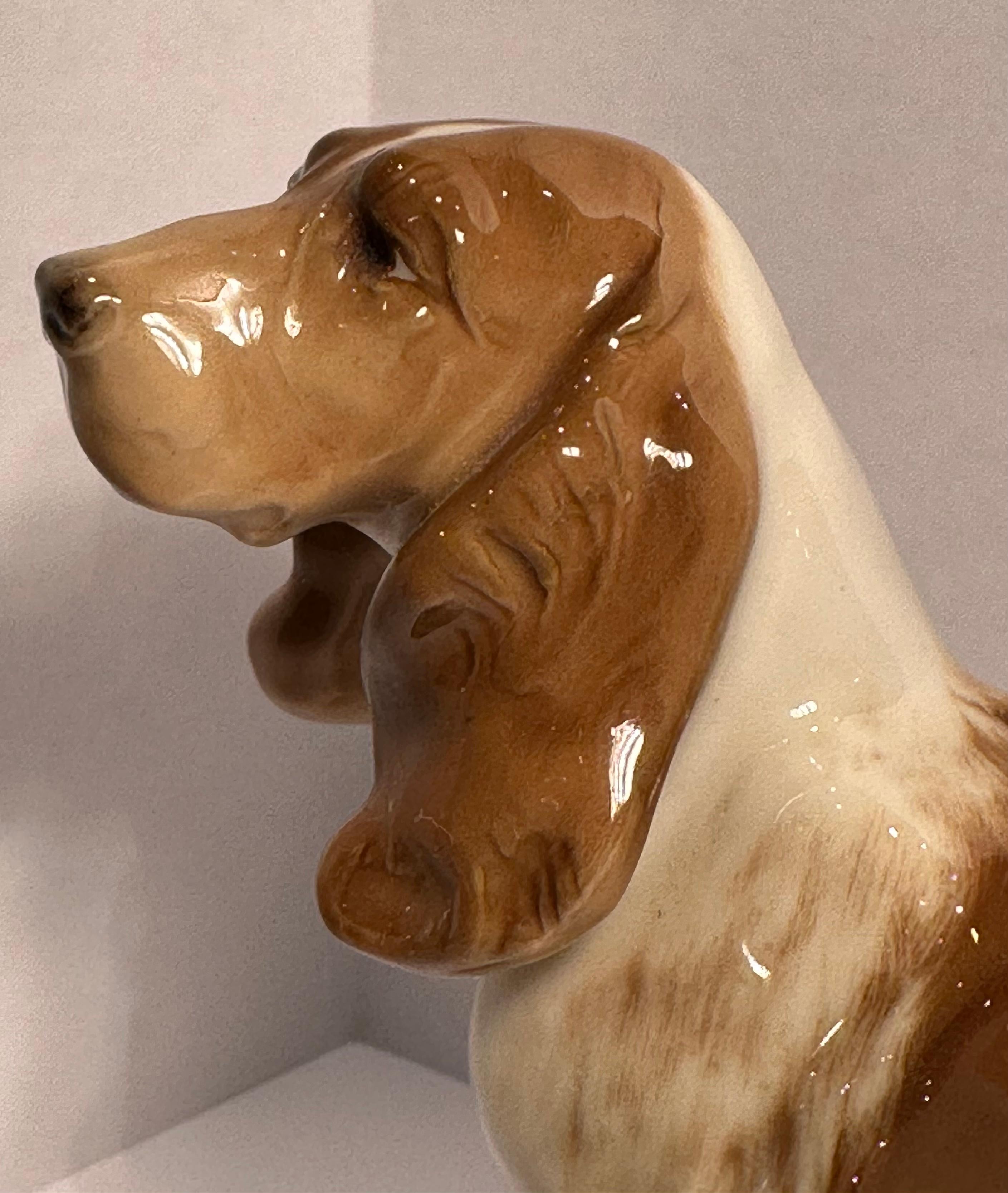 Other Finest Quality Hutschenreuther Germany Porcelain Cocker Spaniel Dog Figurine.