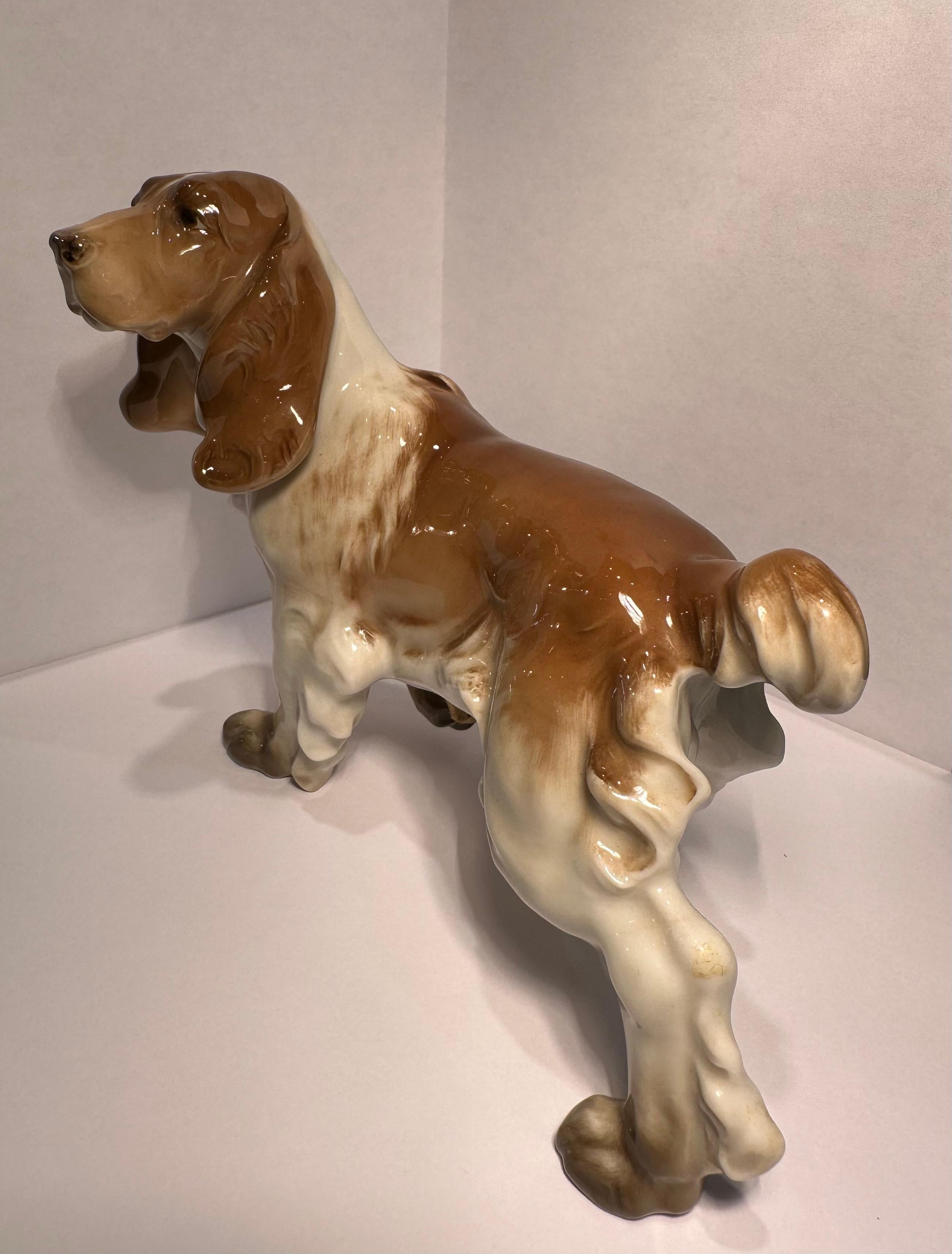 Finest Quality Hutschenreuther Germany Porcelain Cocker Spaniel Dog Figurine. 3