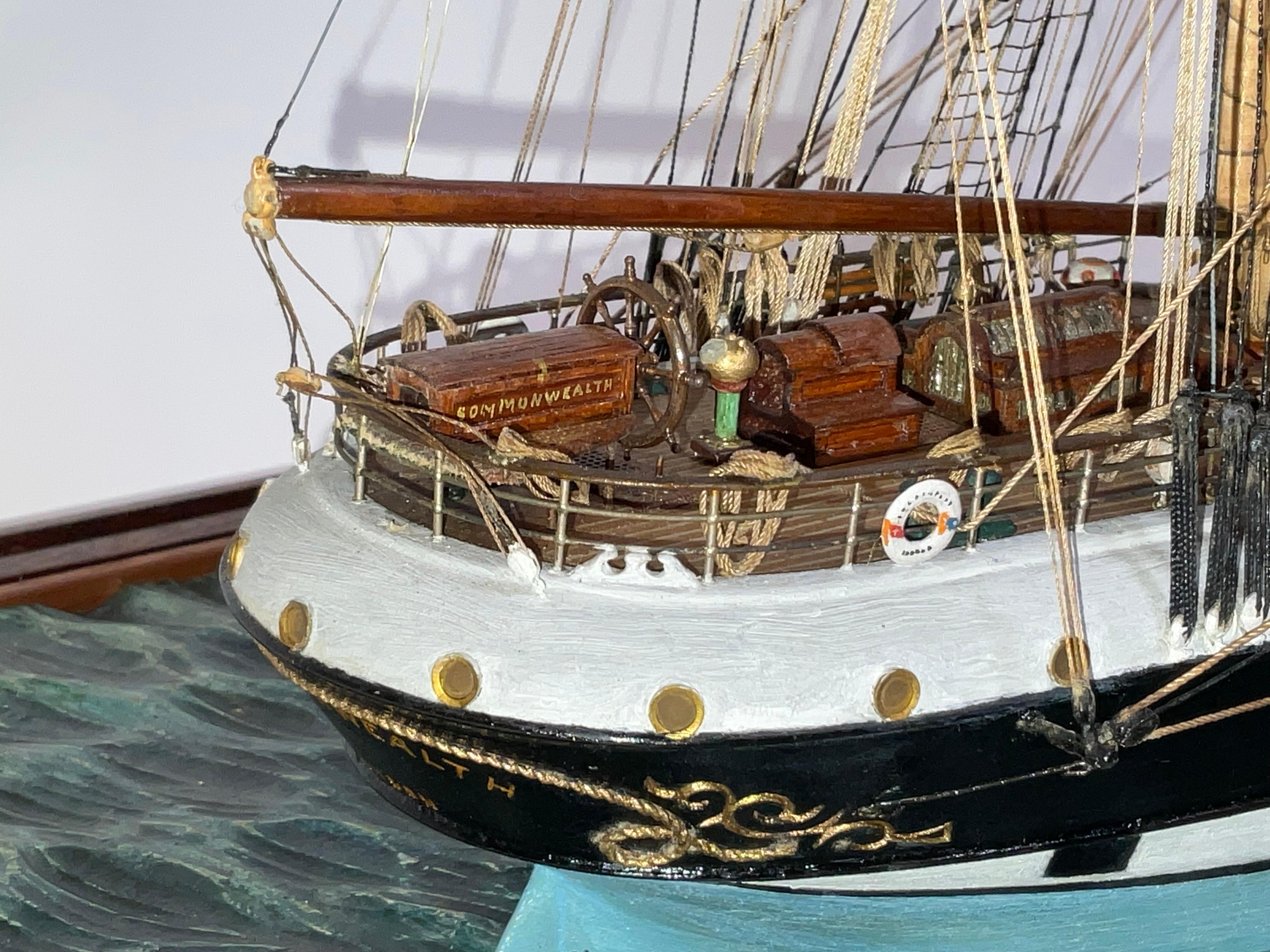 Finest Quality Model of the Iron Clipper Commonwealth For Sale 11