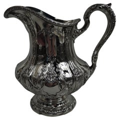 Finest Quality Reed & Barton Louis XV Sterling Silver Water Pitcher