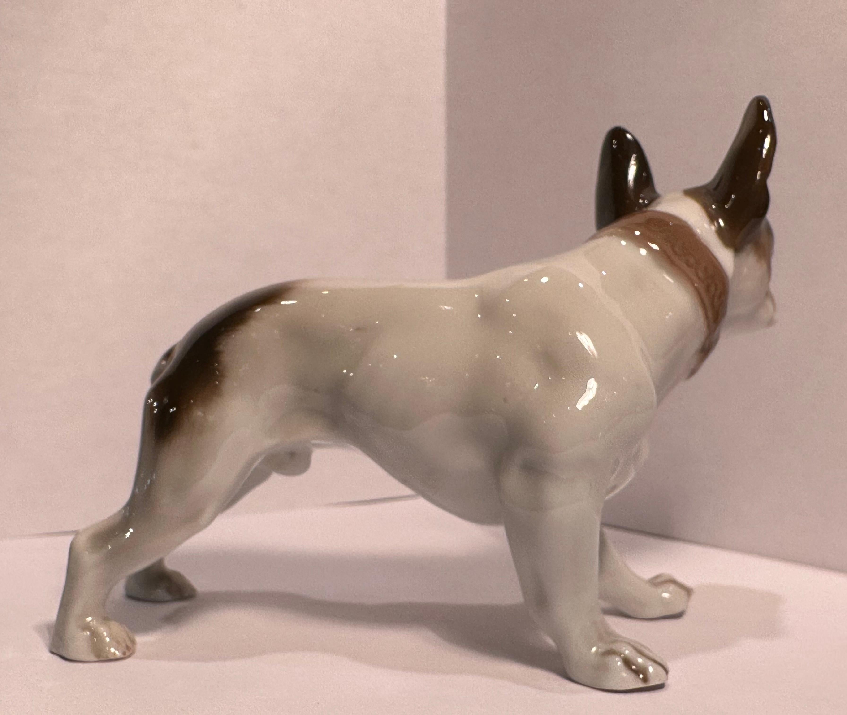 Allemand Figurine de chien en porcelaine de Rosenthal, Allemagne, de la meilleure qualité en vente