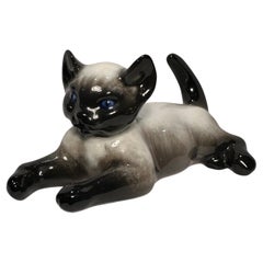 Feinste Qualität Rosenthal Deutschland Siamkätzchen Katze Porzellanfigur