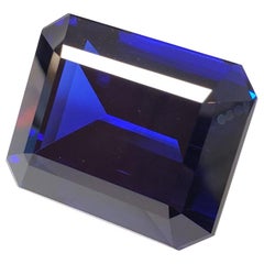 Takat 157.90 Cts GIA Certified Finest Quality Tanzanite Emerald Cut