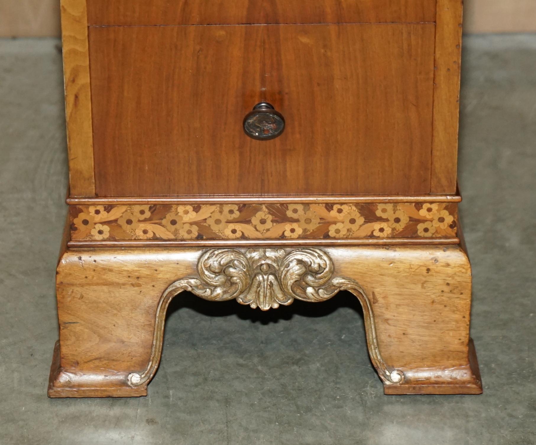 20th Century Finest Quality Waring & Gillow Burr Walnut Dressing Table Mirror Part of Suite