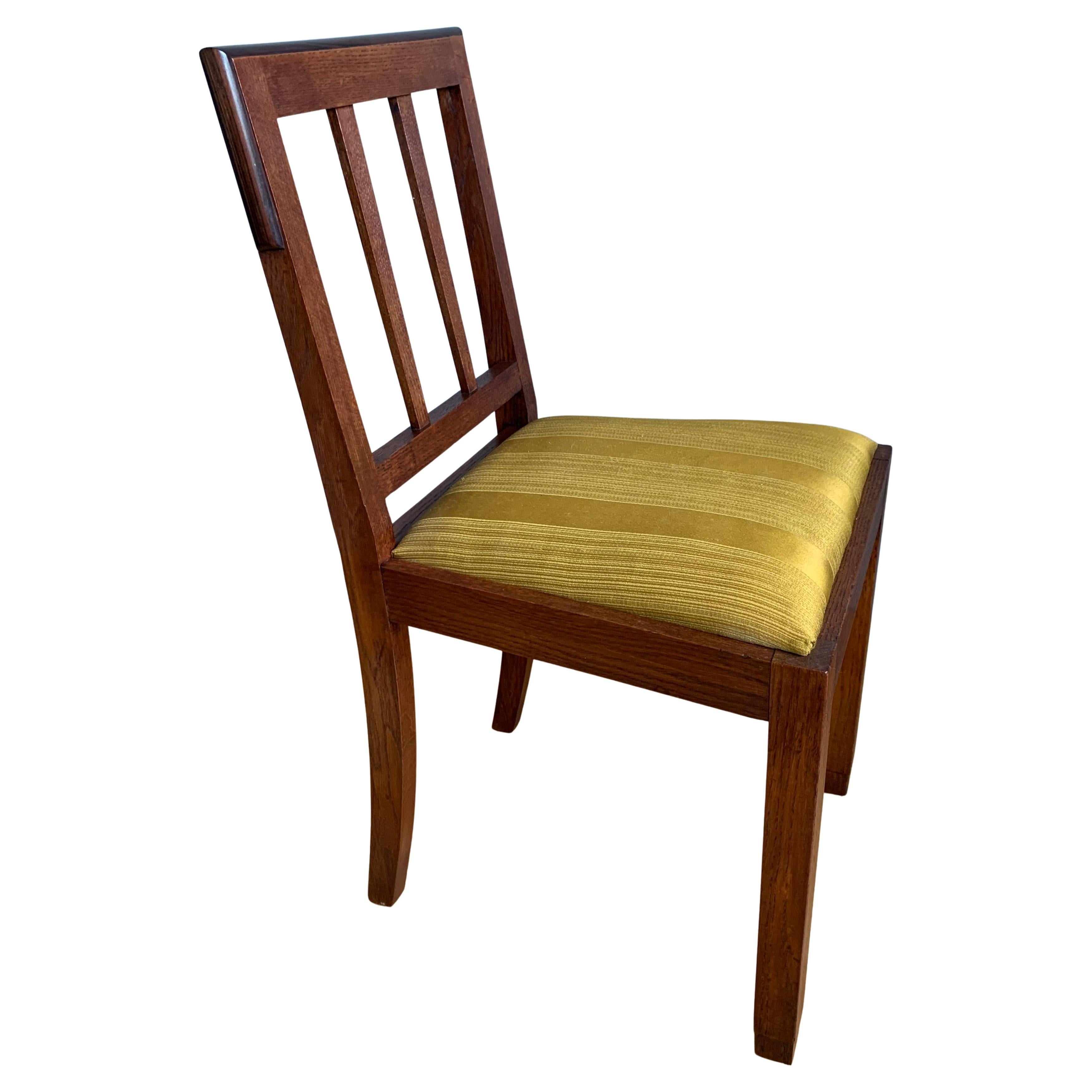 Finest Quality Workmanship Oak Arts & Crafts Ladies Desk or Bedroom Chair, 1920