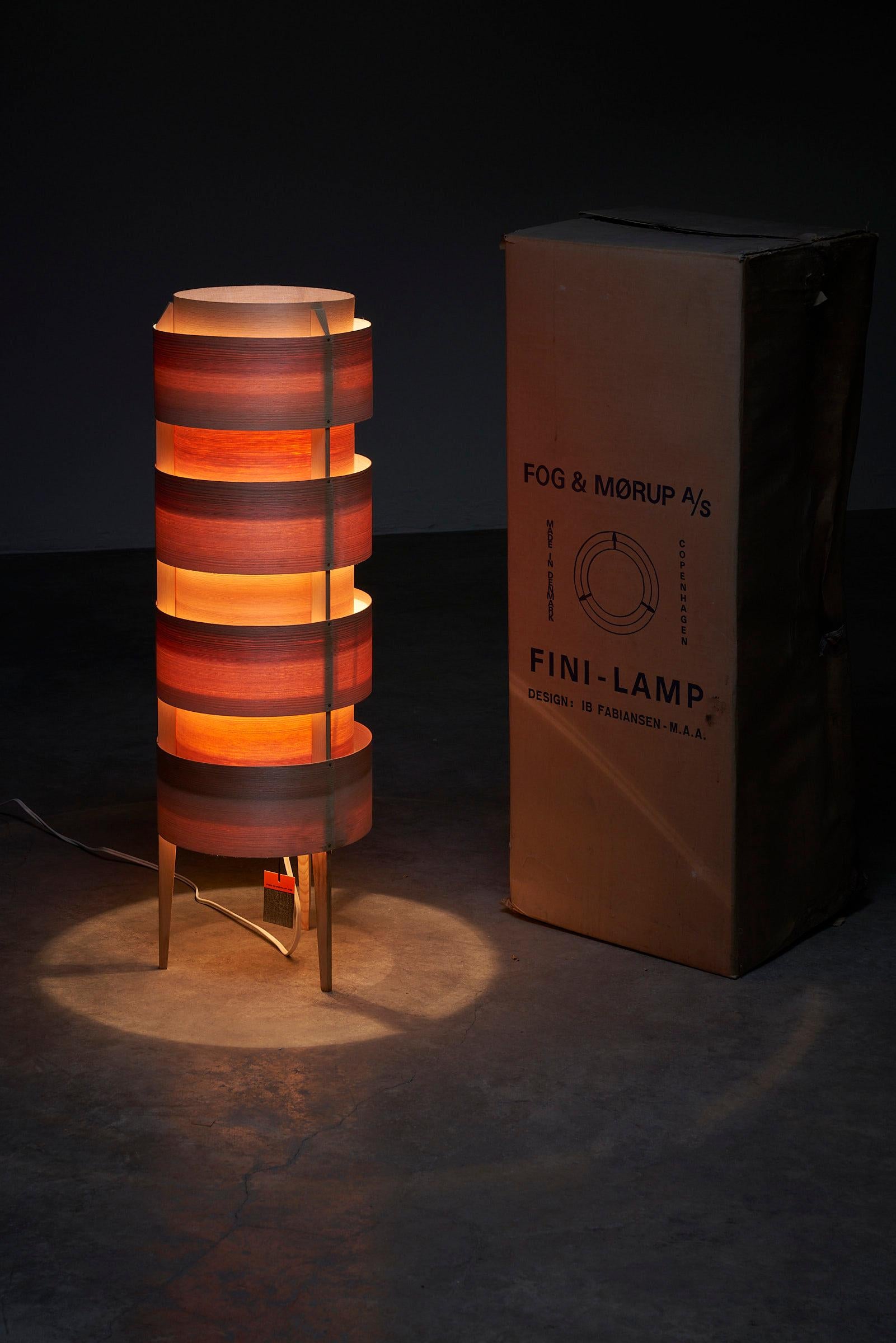 Fini Floor Lamp by IB Fabiansen for Fog&Mørup, Denmark, Deadstock For Sale 1