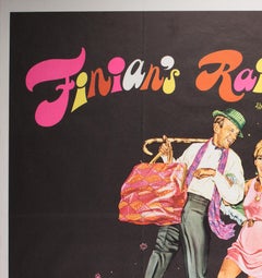 "Finian's Rainbow" 1968 UK Quad Film Poster, Chantrell