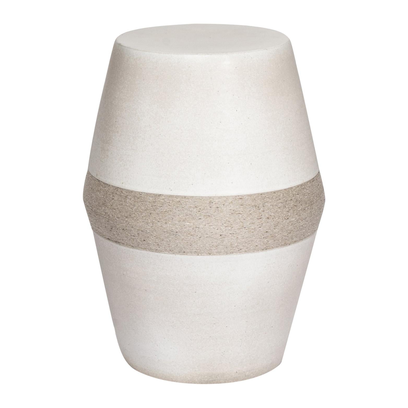 Finiiri ceramic with Yute thread details tall Stool