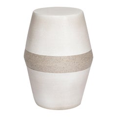 Finiiri ceramic with Yute thread details tall Stool 