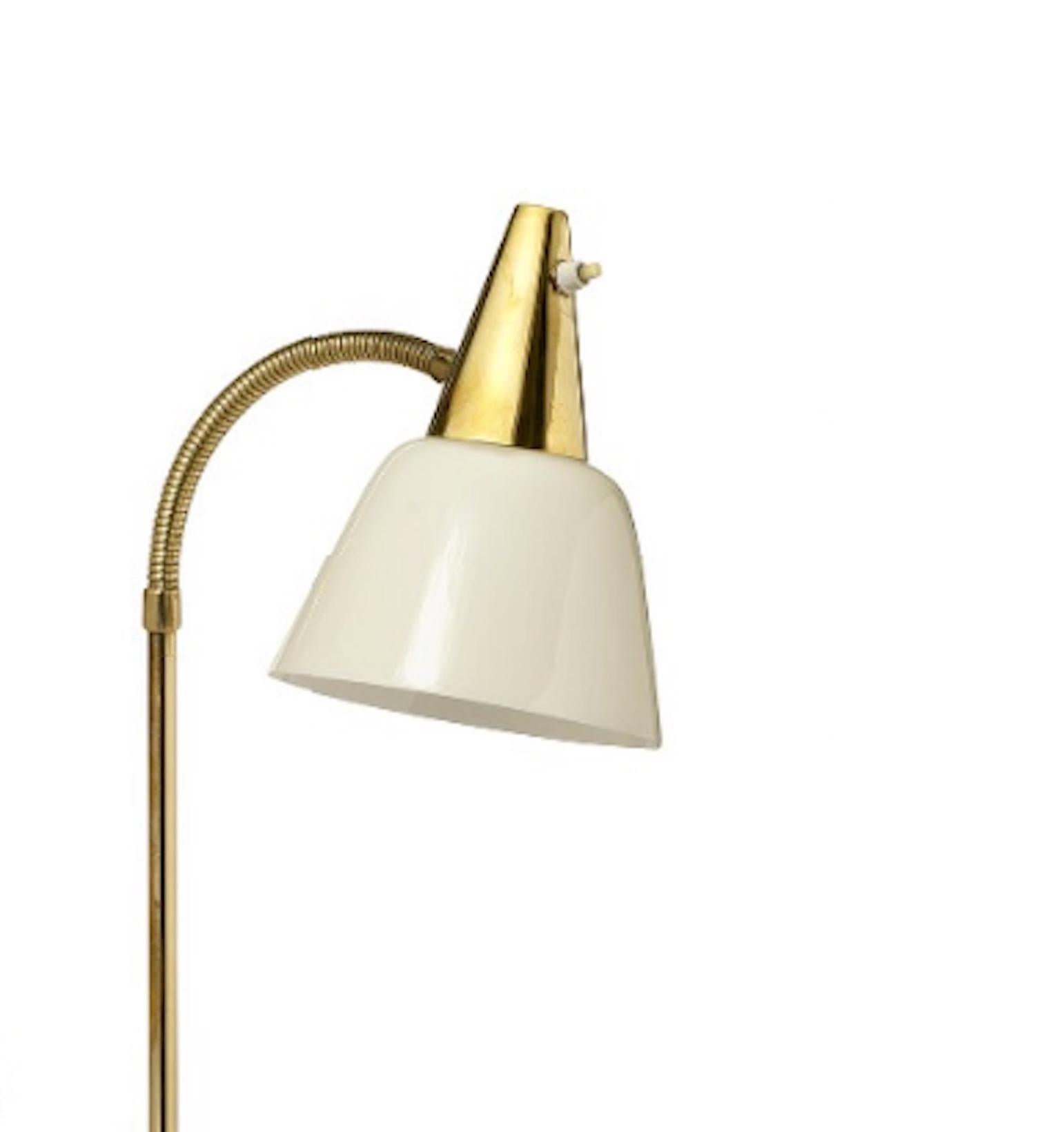 Scandinavian Modern Finish Floor Lamp For Sale