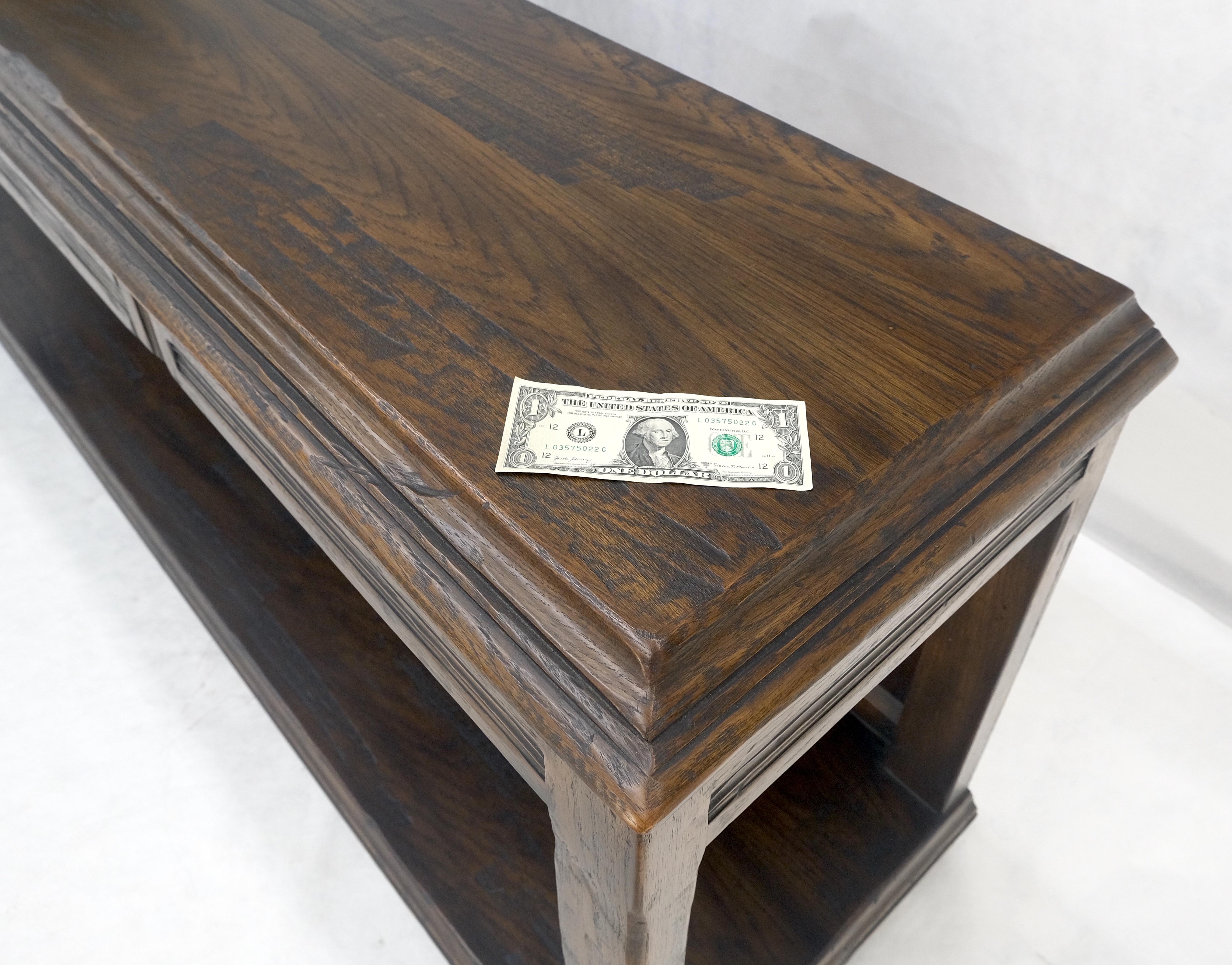 Finished Back Solid Oak c1970s 78