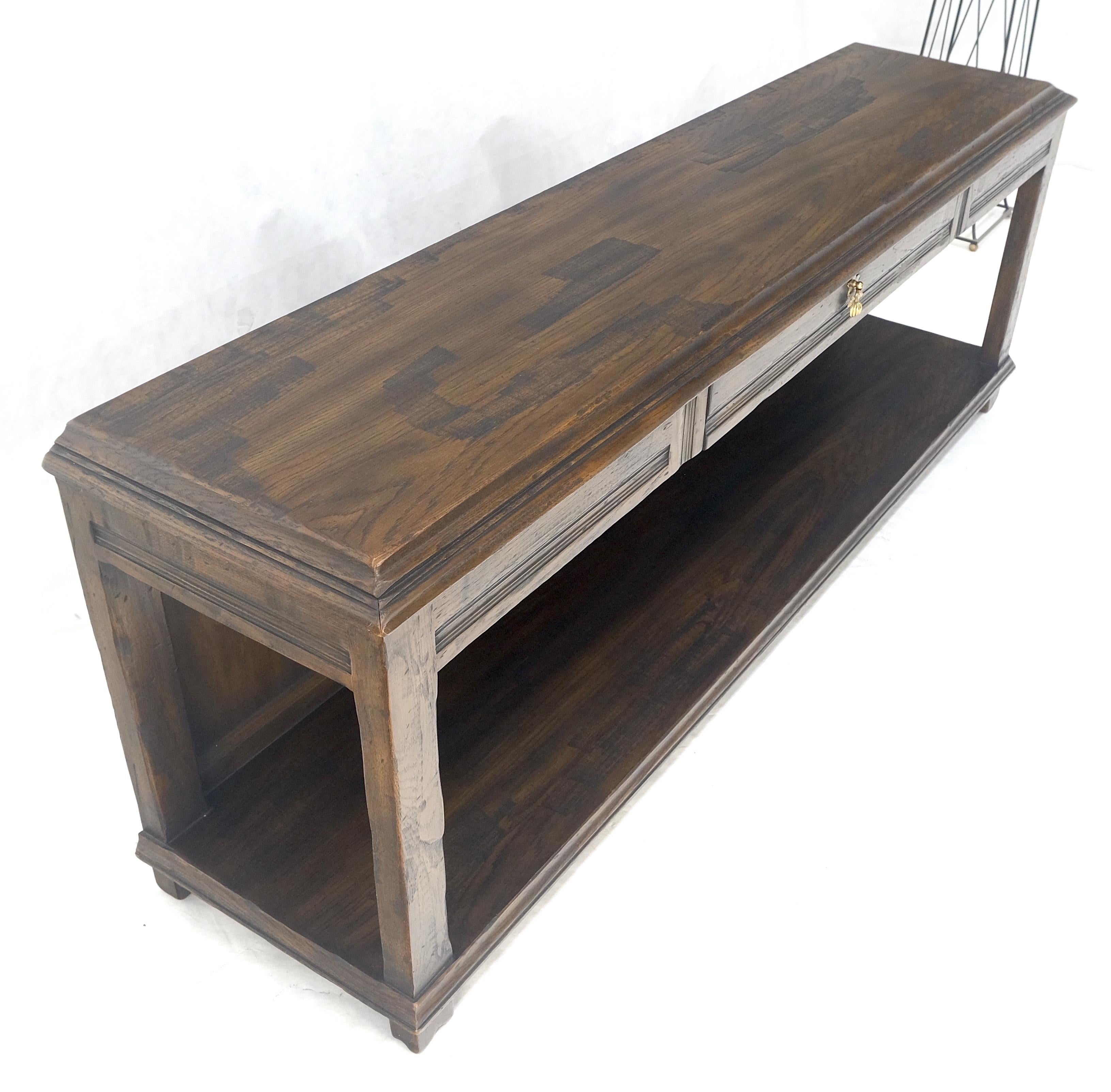Finished Back Solid Oak c1970s 78