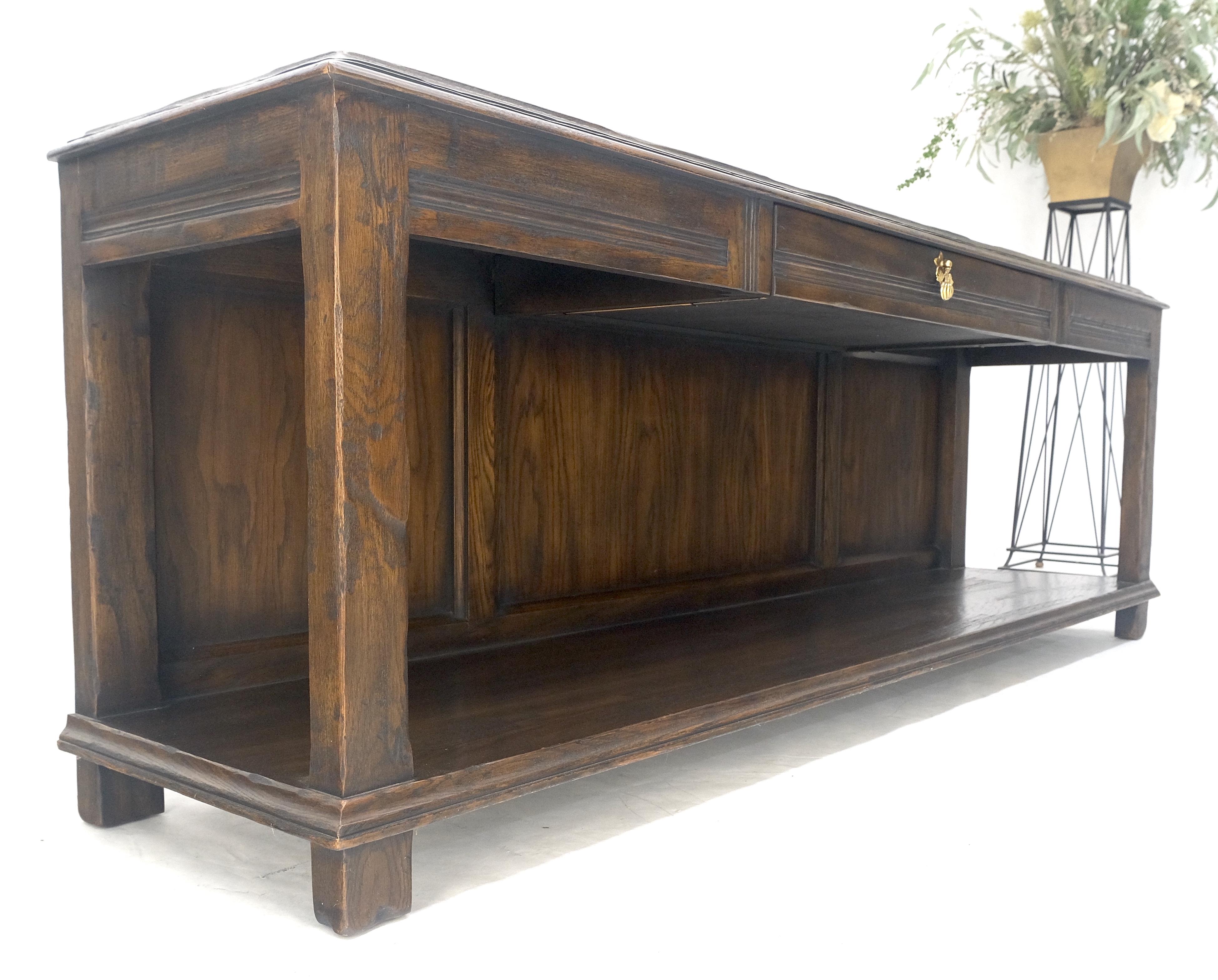 Finished Back Solid Oak c1970s 78