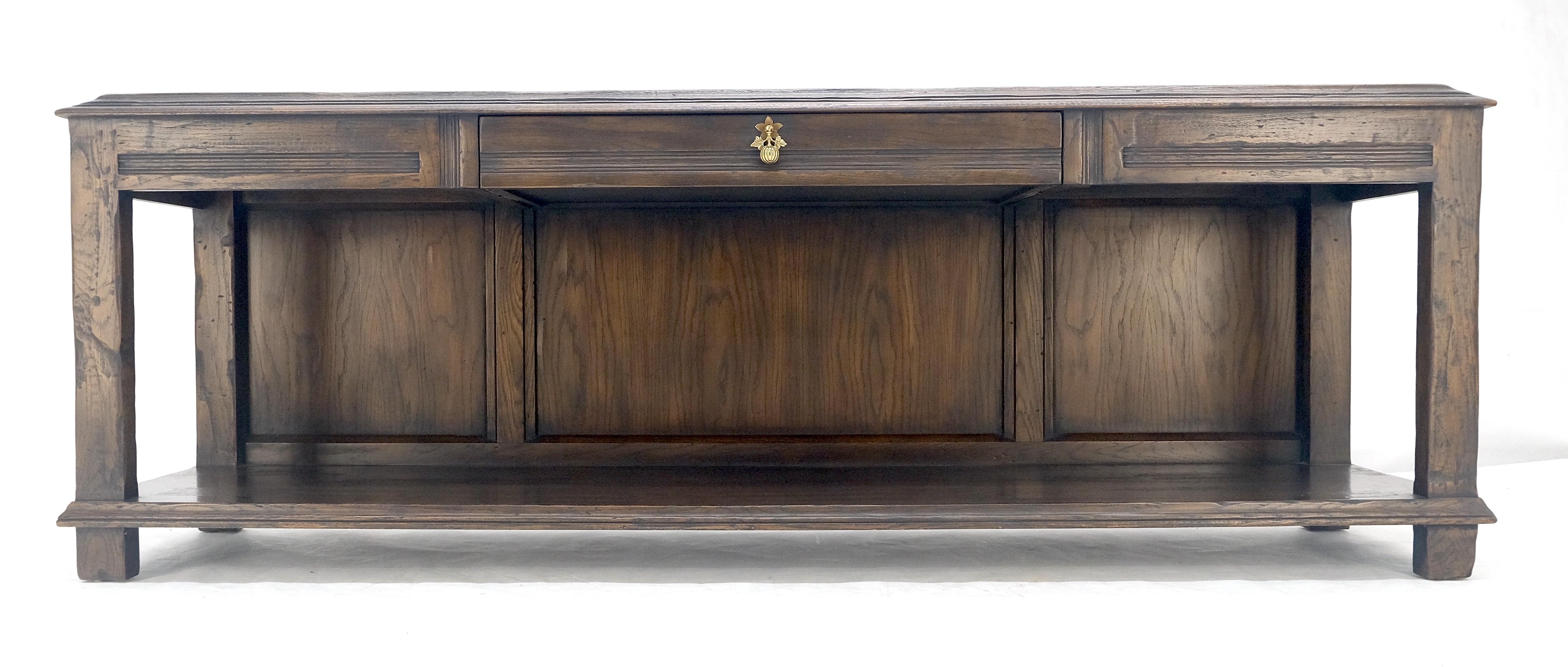 American Finished Back Solid Oak c1970s 78