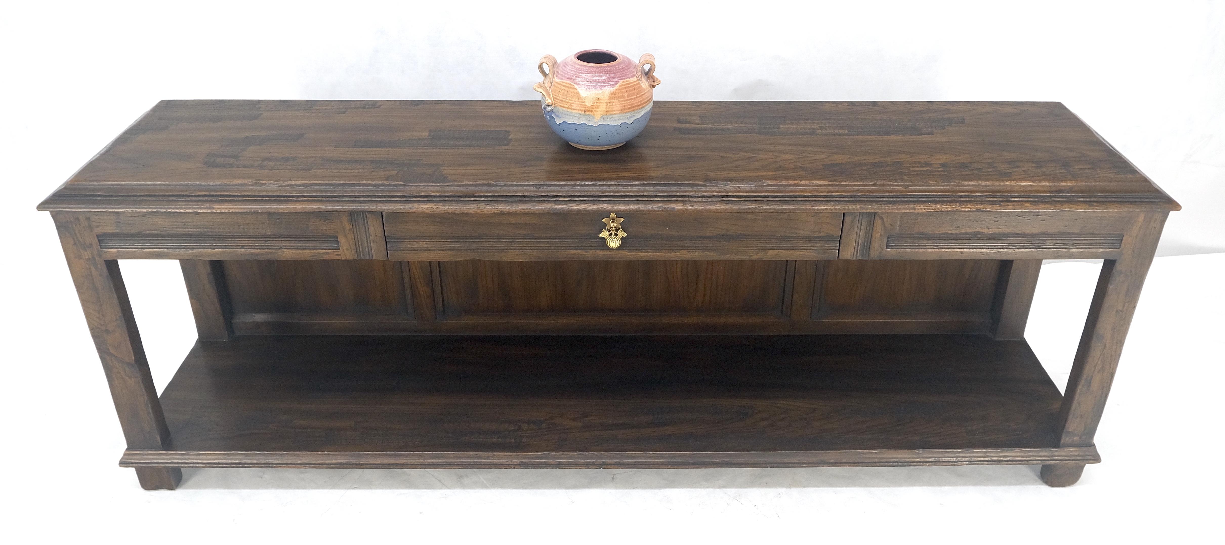 Finished Back Solid Oak c1970s 78