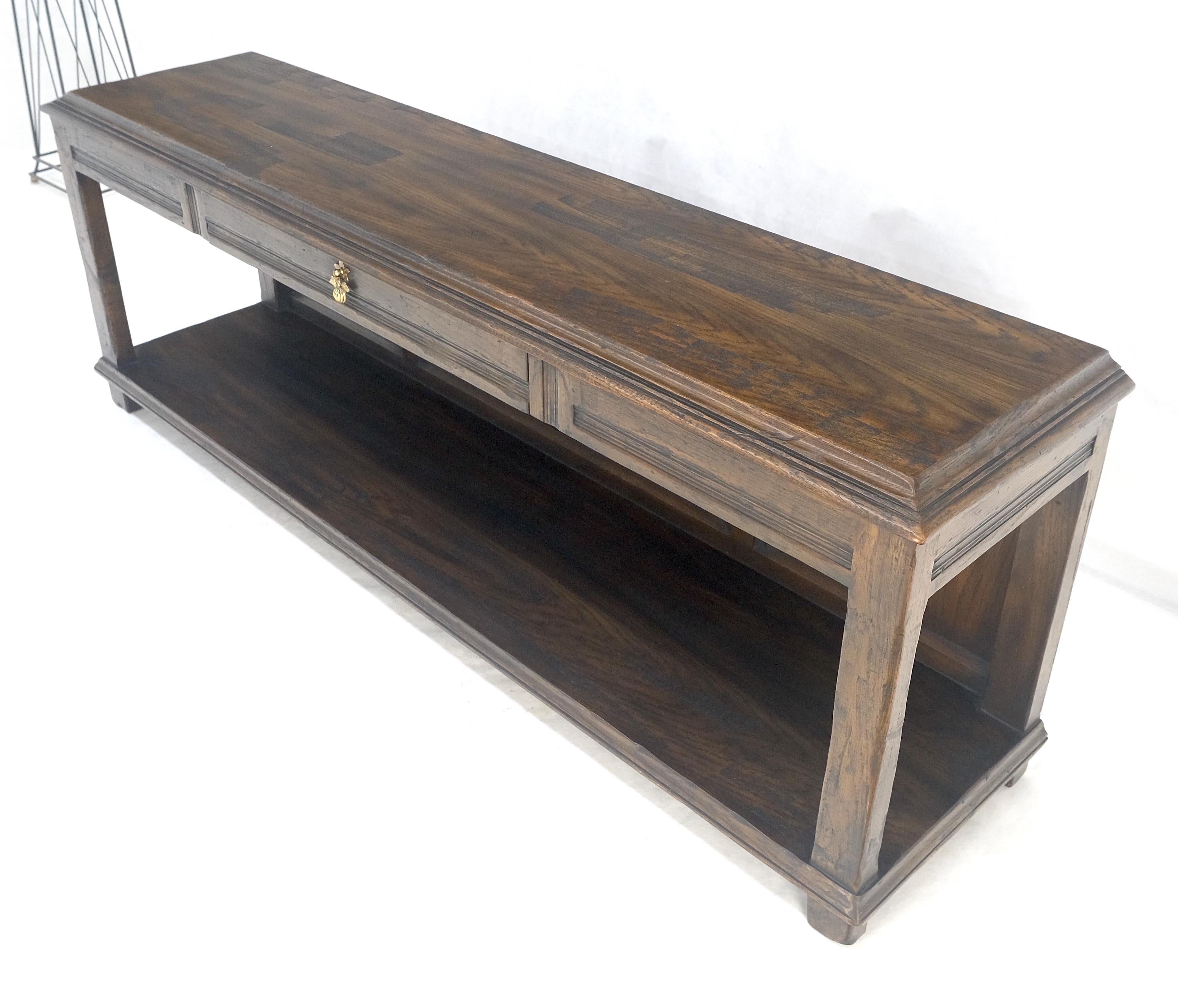 Finished Back Solid Oak c1970s 78